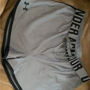 Under armor youth athletic shorts